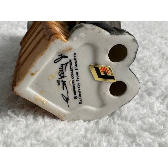 Emmett Kelly Jr. Clown Figurine Leaning on Stool “WHY ME" Flambro - Picture 8 of 10